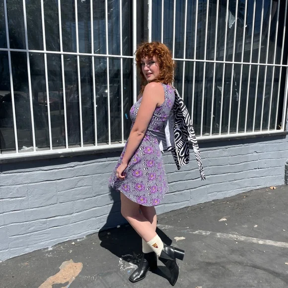 NWT Nooworks Brenda Dress in Haze size small - Picture 3 of 5